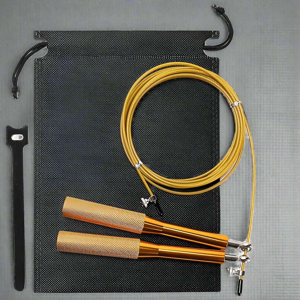 Corde à Sauter - JumpRopeCrossfit™ - Or - Ma Zone Fitness