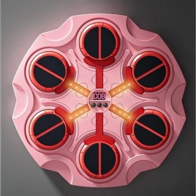 machine-boxe-musicale-rose