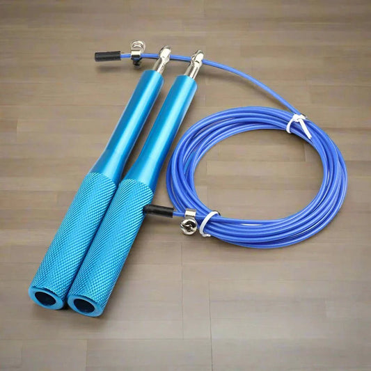 Corde à Sauter - JumpRopeCrossfit™ - Bleu - Ma Zone Fitness